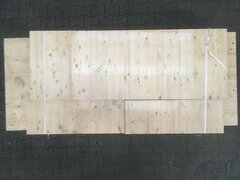 15x K1 Multiplan bouwpanelen, licht hout